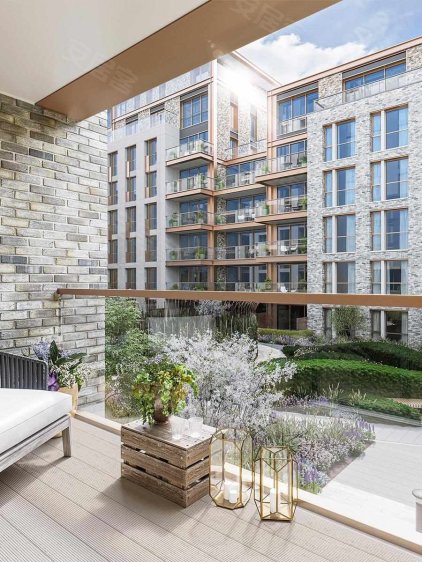 英国大伦敦约¥1002万临近地铁站 西区泰晤士河畔尊贵地段新房公寓图片