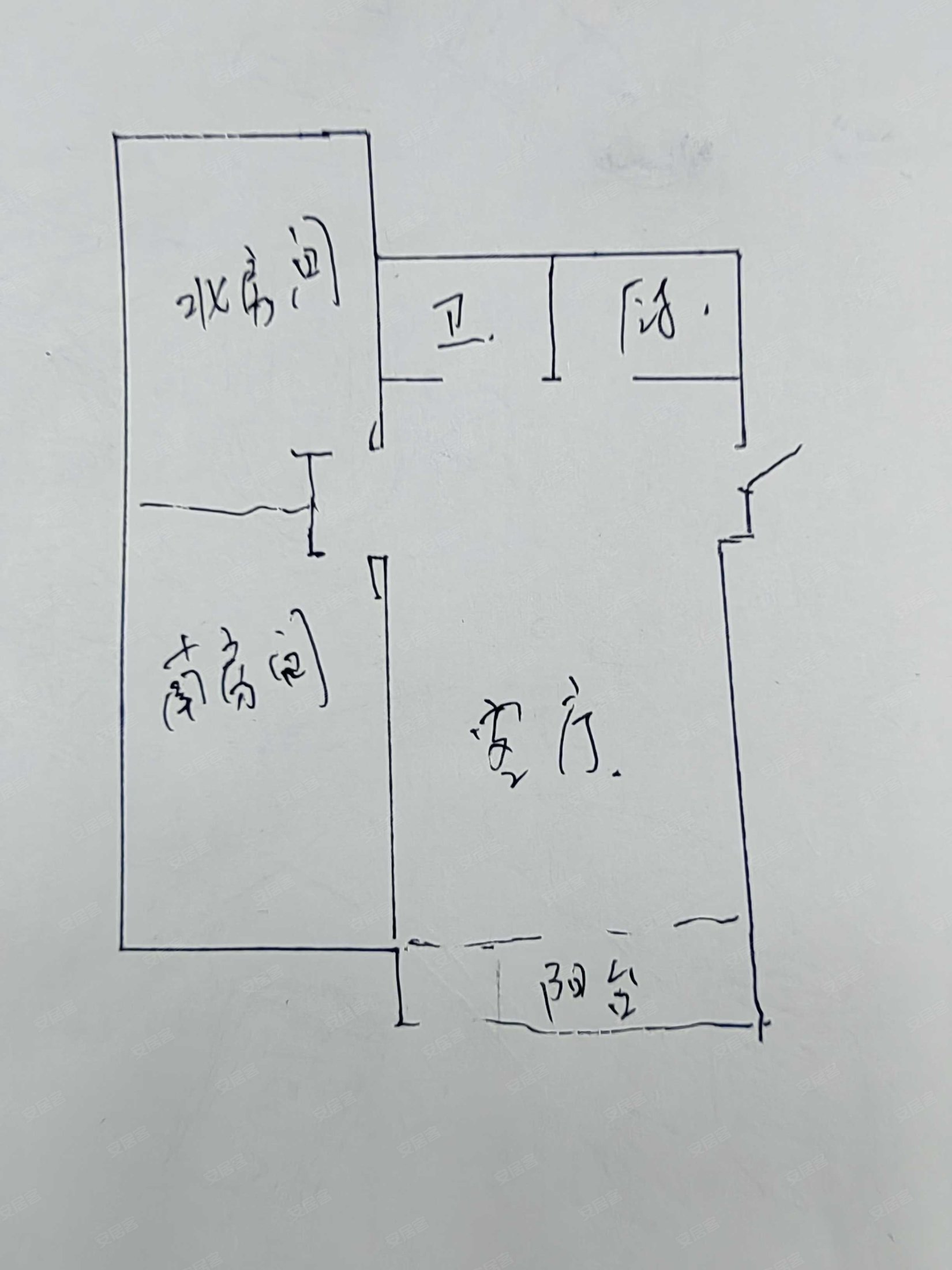 锦绣园2室2厅1卫105㎡南100万