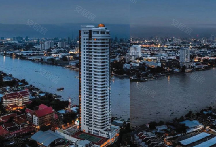 泰国曼谷约¥39～93万曼谷中心柏悦湾,全屋智能一线江景,地铁站200米直达新房公寓图片