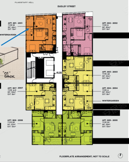澳大利亚维多利亚州墨尔本约¥225万墨尔本 Flagstaff Hill 「雅居」公寓新房公寓图片