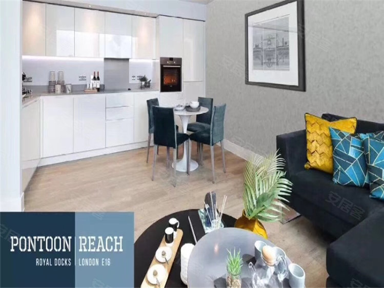 英国大伦敦约¥305万伦敦金丝雀码头 Pontoon Reach新房公寓图片