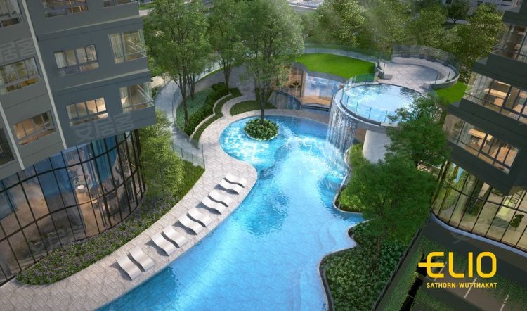泰国曼谷约¥46～73万暹罗绿洲Elio Sathorn Wutthakat新房公寓图片