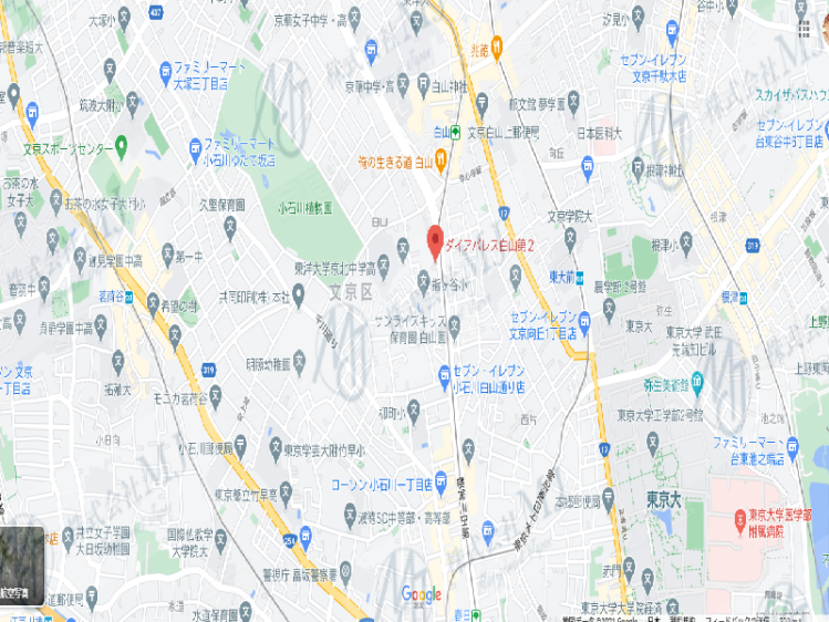 日本东京都约¥228万ダイアパレス白山第2 202新房公寓图片