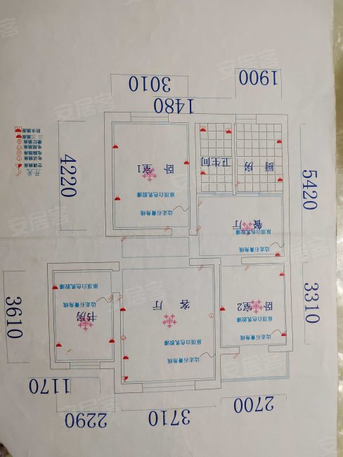 开元小区3室2厅1卫96.87㎡西北25万