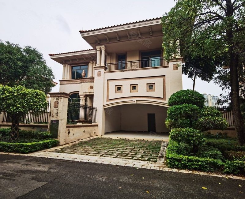 浅水湾a区临湖纯独栋 仅一套 花园600平 两层白鹭湖