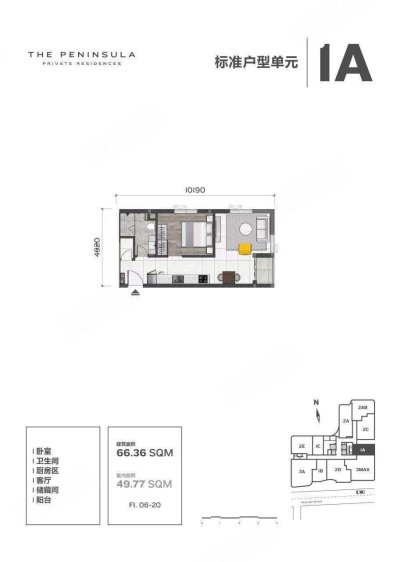 柬埔寨金边约¥94～151万半岛御景——斩获2019年2个亚洲设计奖新房公寓图片