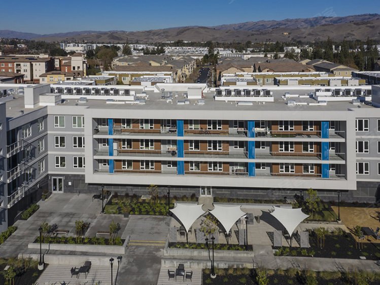 美国加利福尼亚州旧金山约¥472万圣何塞复式公寓 近硅谷 美国Avenue One社区新房公寓图片