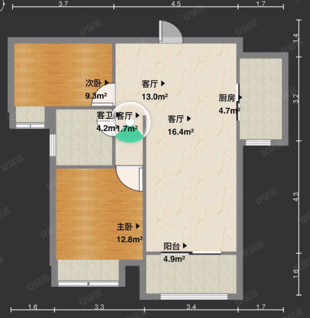 常州聚湖雅苑户型图图片