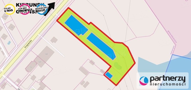 波兰约¥517万Plot of land for sale, Drogowców, in Koscierzyna,二手房土地图片