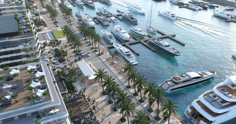 阿联酋迪拜酋长国迪拜约¥300～599万迪拜房产：伊玛尔开发商，迪拜海景房，伊丽莎白港，单价4.5万新房公寓图片