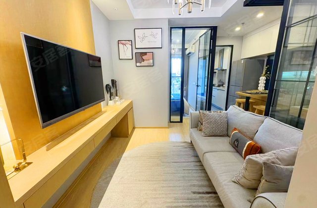 天街华府一期1室2厅56.19㎡116万二手房图片