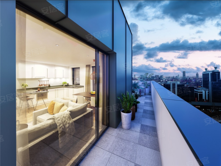 英国大曼彻斯特曼彻斯特约¥236万曼彻斯特 NO.1 Trafford Wharf新房公寓图片