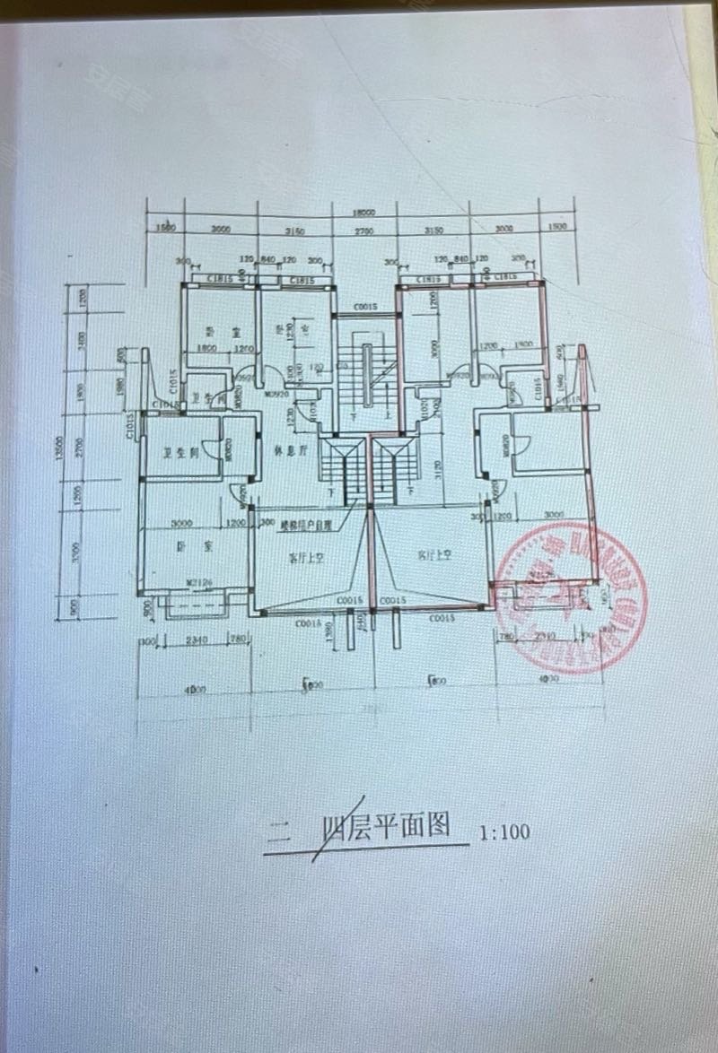 锦绣阳光西岸4室3厅3卫200㎡南北89万