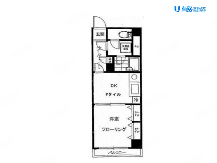 日本东京临近早稻田大学大户型公寓交通线路全覆盖v
