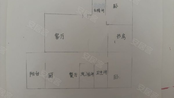 法院综合楼3室2厅1卫120㎡南北29.8万