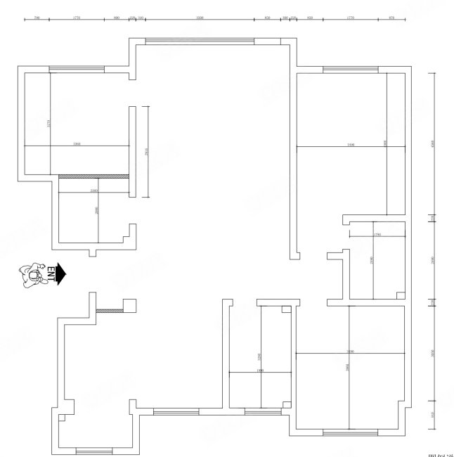 蓝山原著3室2厅2卫160.11㎡南130万