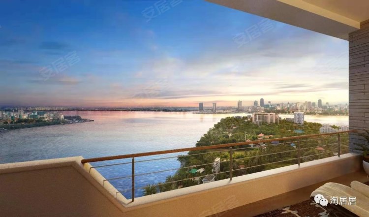 柬埔寨金边约¥39～65万紫晶壹号--世界公民的水岸行宫 荣启金边湾居时代新房公寓图片