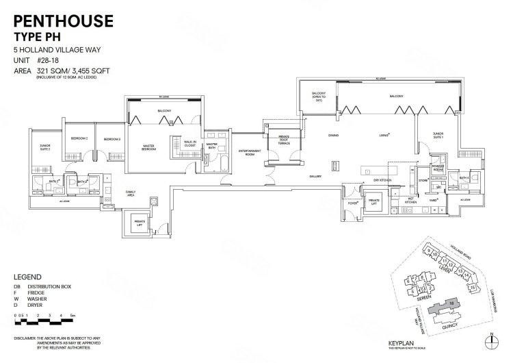 新加坡邮区东陵 荷兰村约¥1952～5792万【荷兰村一号】Quincy 新加坡荷兰村中心的综合性项目新房公寓图片