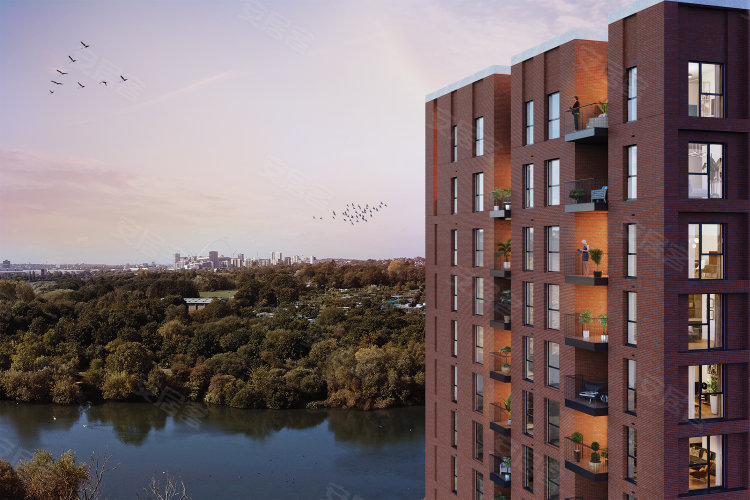 英国大伦敦巴尼特区约¥377万北伦敦宜居水岸现房公寓 成熟社区 | 邦瑞地产 亨登水岸新房公寓图片