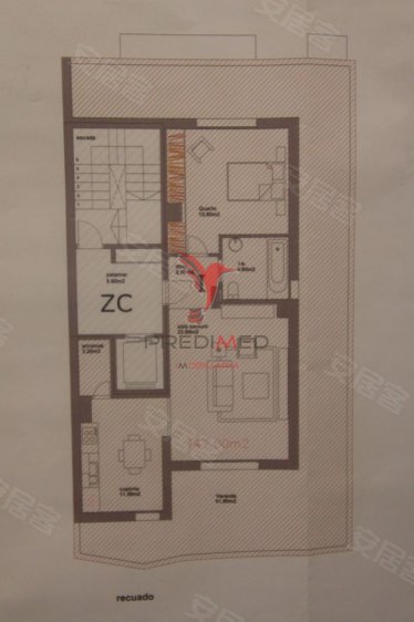 葡萄牙约¥176万T1 新缩金中心维拉诺瓦德盖亚二手房公寓图片