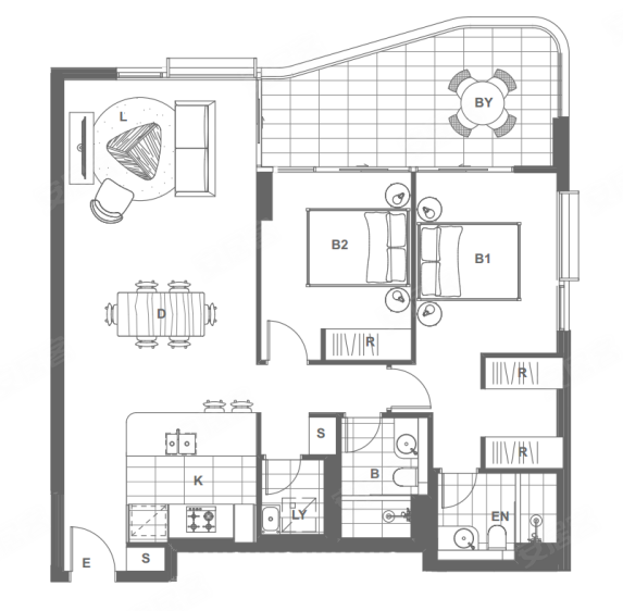 澳大利亚新南威尔士州悉尼约¥275～387万悉尼大型成熟临水社区Sanctuary新房公寓图片