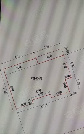 银叠苑3室2厅1卫106㎡南52万