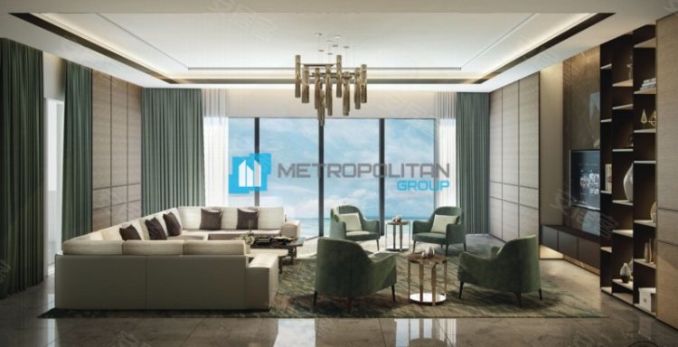 阿联酋迪拜酋长国迪拜约¥5288万地址 JBR 中的 豪华顶层公寓二手房公寓图片
