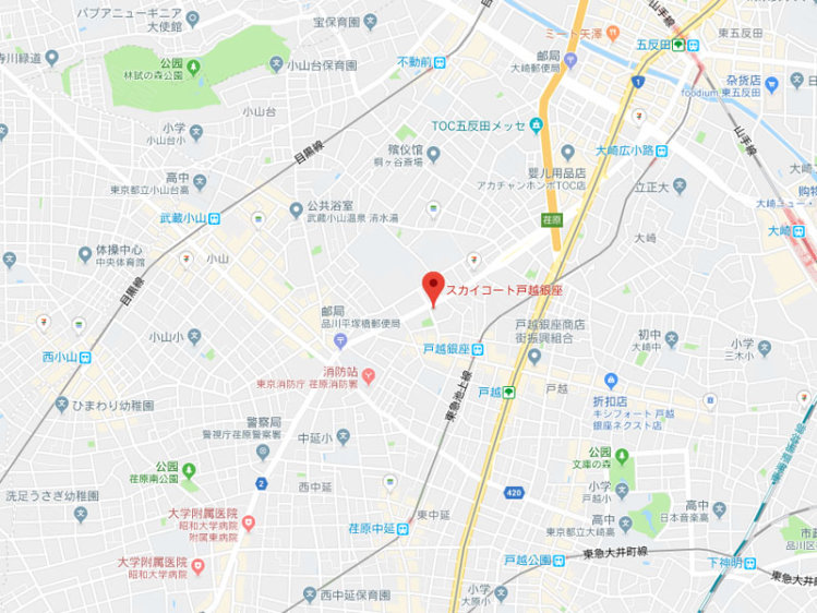 日本东京都约¥61万スカイコート戸越銀座二手房公寓图片