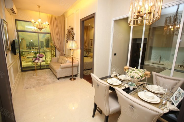 泰国曼谷约¥89～180万现房 2年保证10% 泰国曼谷—五十号官邸新房公寓图片