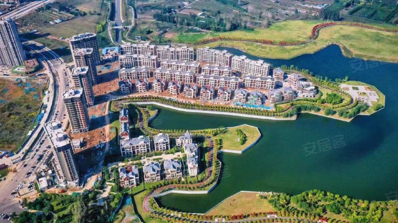 复兴大道与附一大街交汇处东北角 - 开封枫华·西湖半岛二手房,租房