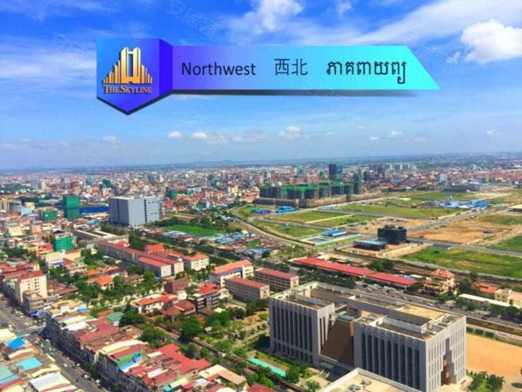 柬埔寨金边约¥128～175万金边天际线新房公寓图片