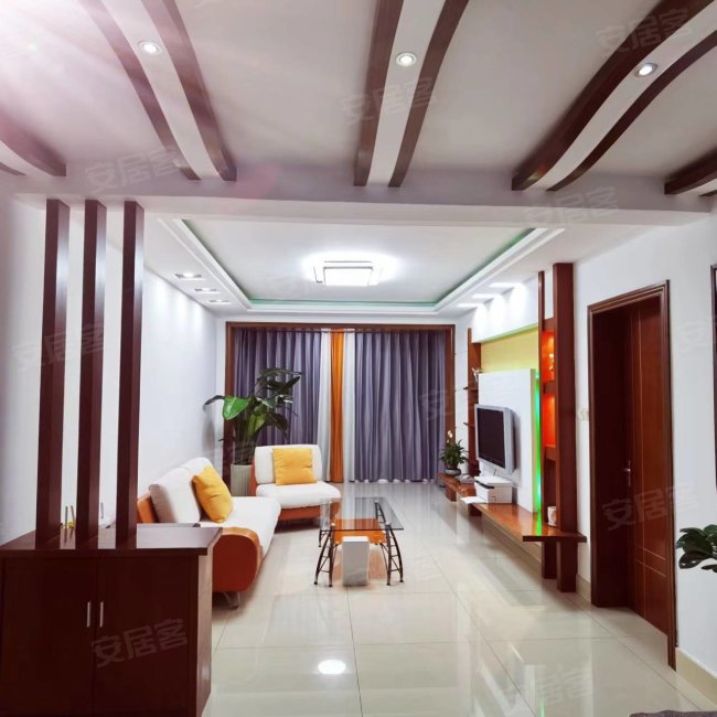 二室清爽装修拎包入住,有自库附近有 仓桥花园,金鑫花苑(仪征)二手房