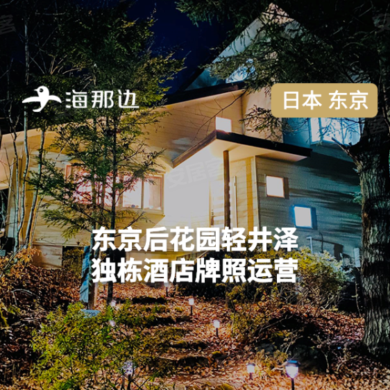 日本东京都约¥162万轻井泽一户建酒店--带运营牌照 日本度假胜地新房公寓图片