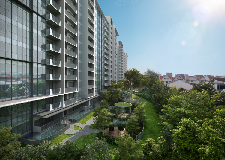 新加坡约¥396～1047万新加坡嘉和馨苑The Garden Residences新房公寓图片