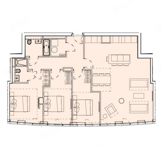 英国大曼彻斯特曼彻斯特约¥218～443万首付2成 - 曼城豪宅布莱德盛景新房公寓图片
