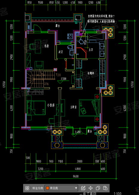 梦想望城玺园联排别墅:5室3厅3卫