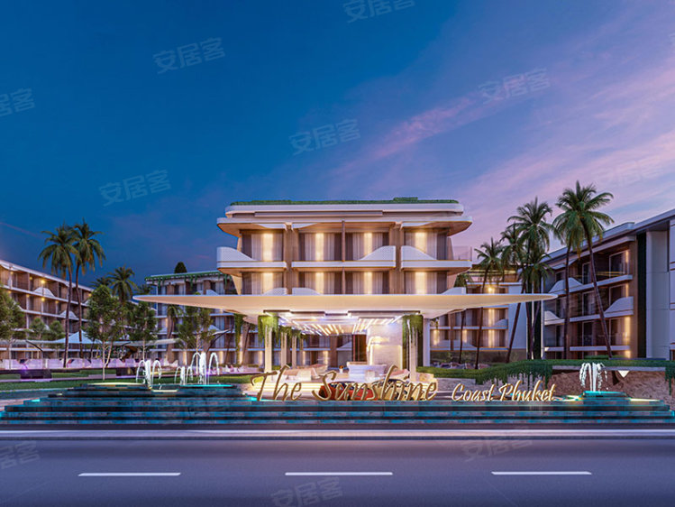 泰国普吉府普吉岛约¥75～271万普吉·阳光海岸Sunshine Beach 一线海景新房公寓图片
