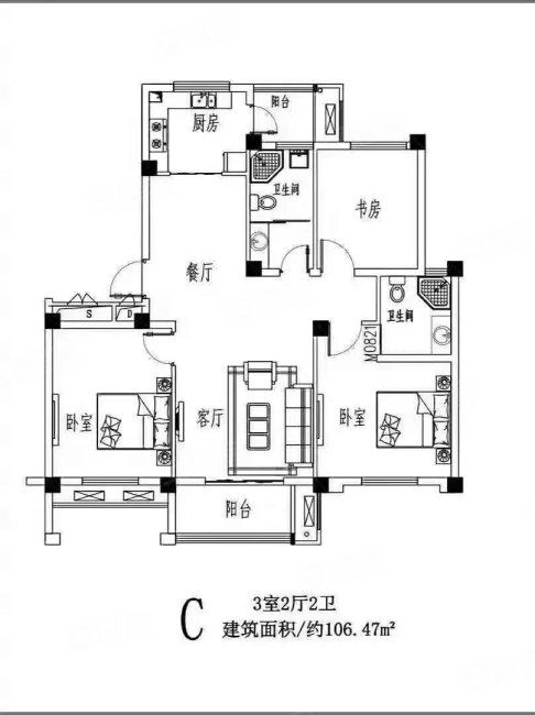 佳家花园 幸福园电梯三房 急售