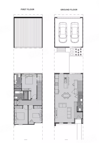 澳大利亚维多利亚州墨尔本约¥271～289万【尚澳置业】Upper Point Cook墨尔本联排别墅新房独栋别墅图片