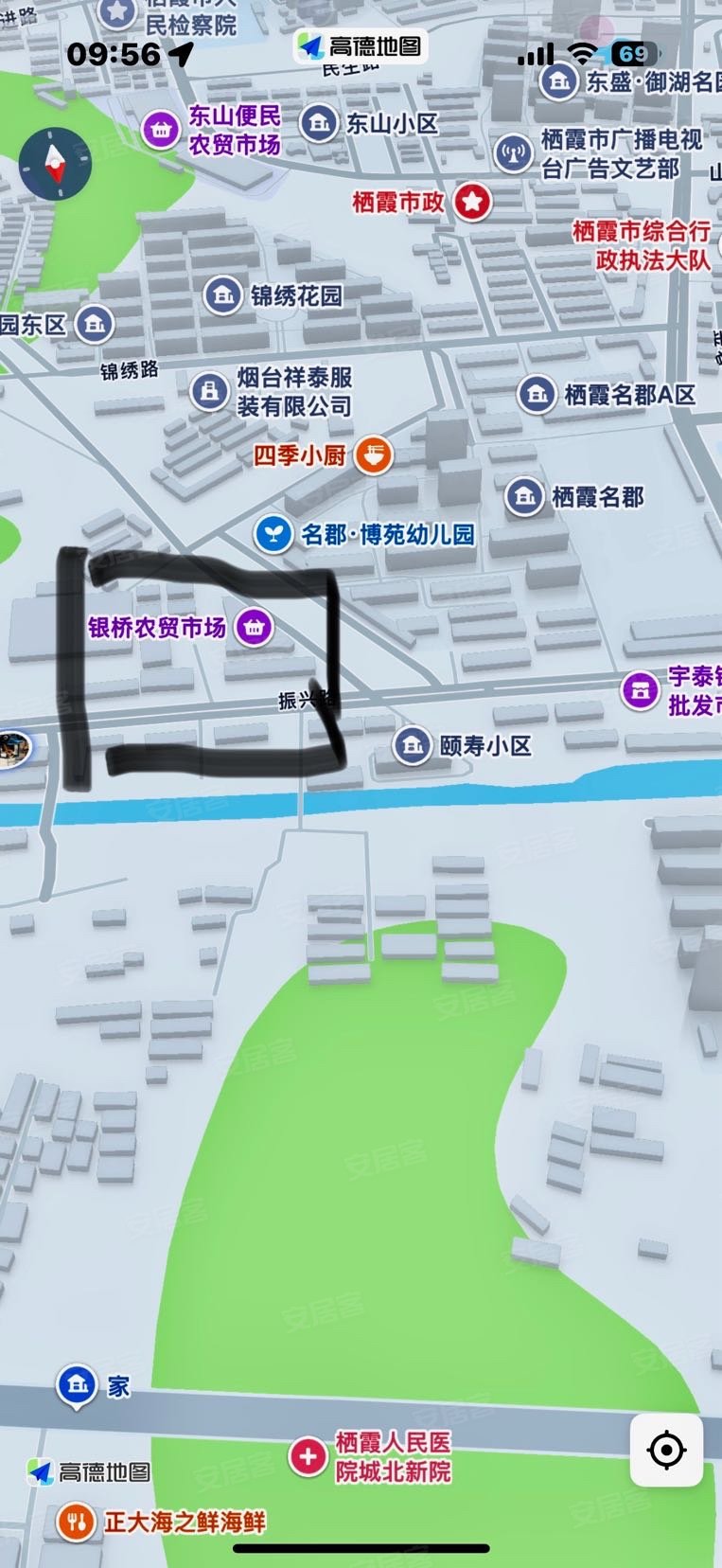 电业路东市场1号商住宅楼3室2厅1卫95.4㎡南21.5万