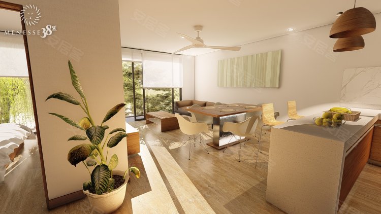 墨西哥约¥81万公寓出售在梅内塞 38 - 单位 304二手房公寓图片