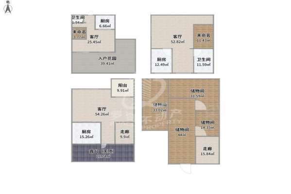 世界江湾(别墅)5室2厅3卫310㎡南北999万