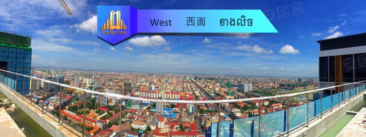 柬埔寨金边约¥128～175万金边天际线新房公寓图片