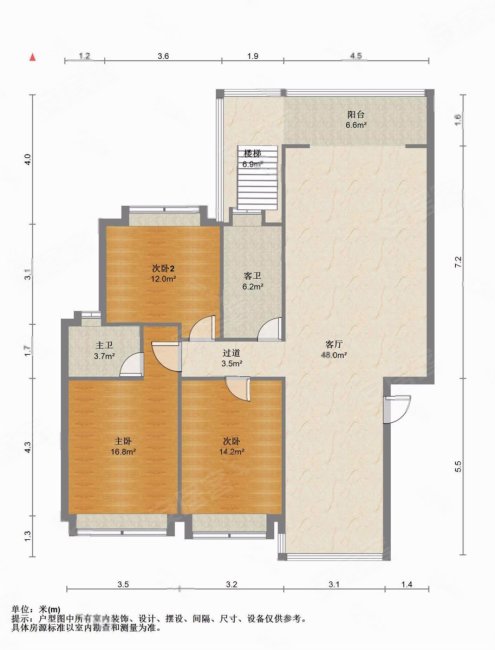 3层楼中楼小区  !清华坊