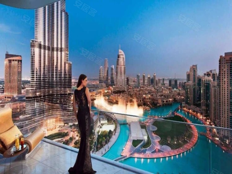 阿联酋迪拜酋长国迪拜约¥705～1304万迪拜房产：迪拜市中心住宅公寓Grande，180度音乐喷泉景新房公寓图片