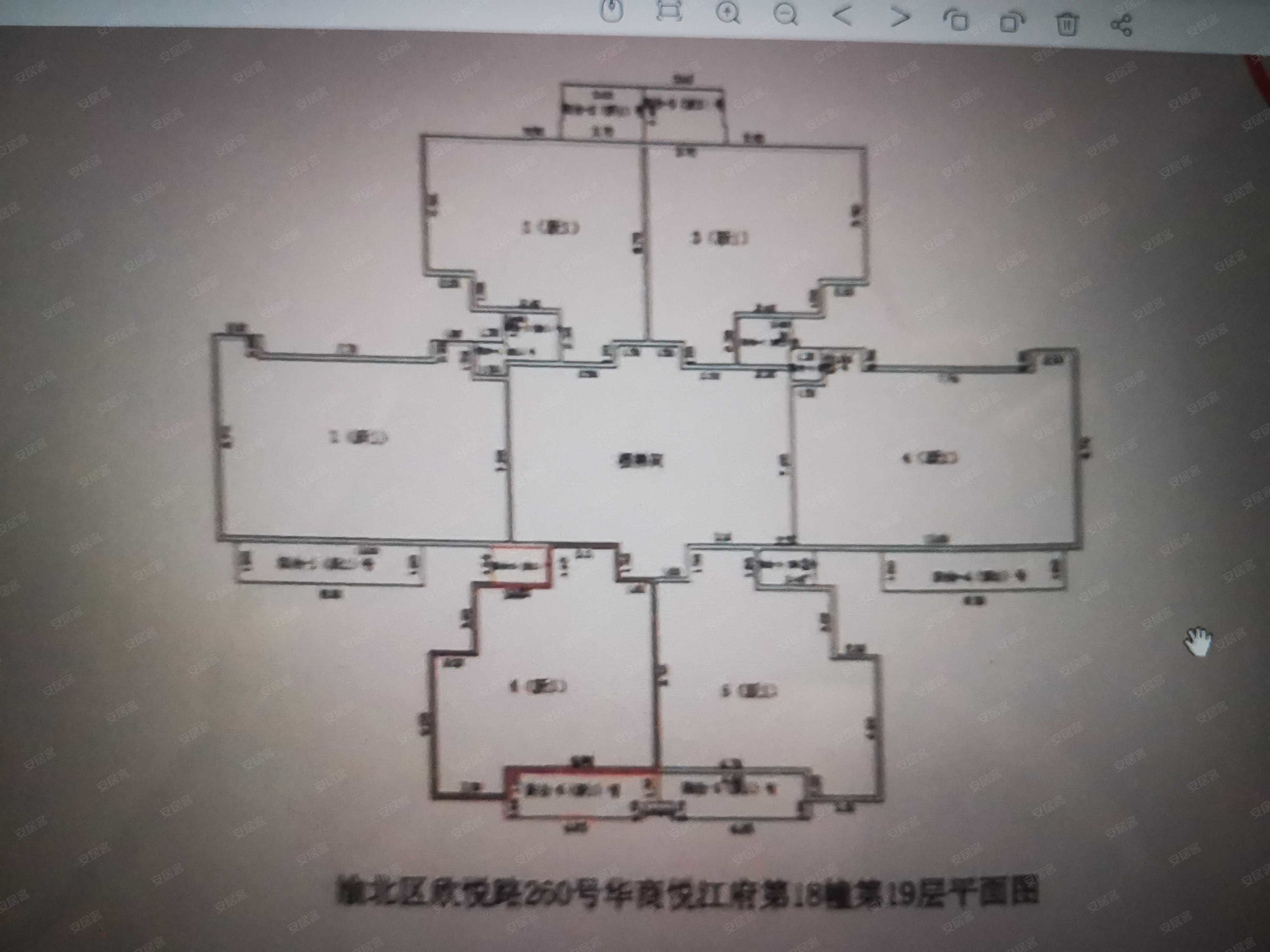 蓝光悦江府(一期)5室2厅4卫165.07㎡南268万