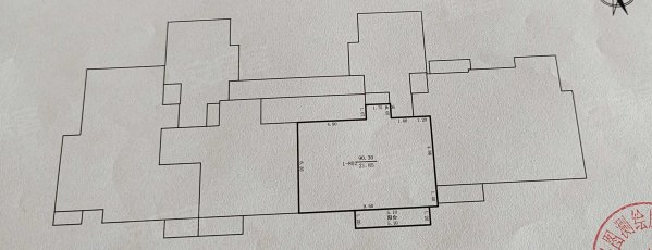 鸿坤凤凰城3室1厅1卫90.3㎡南北99万