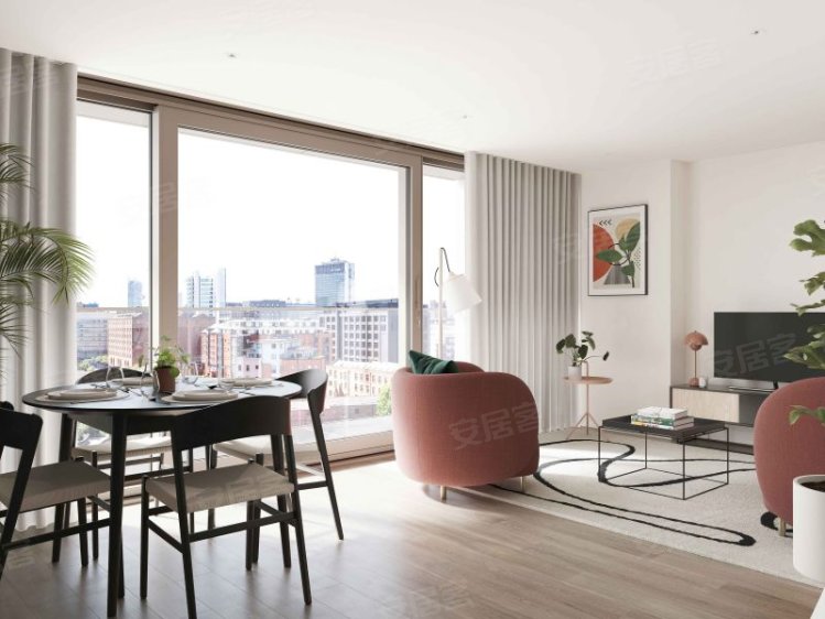 英国大曼彻斯特曼彻斯特约¥325～395万英国曼彻斯特市中心馨氧轩高档公寓新房公寓图片