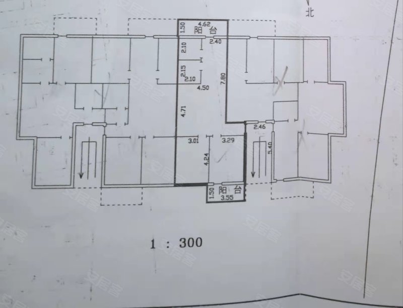 江滨新村2室2厅1卫85.21㎡南135万