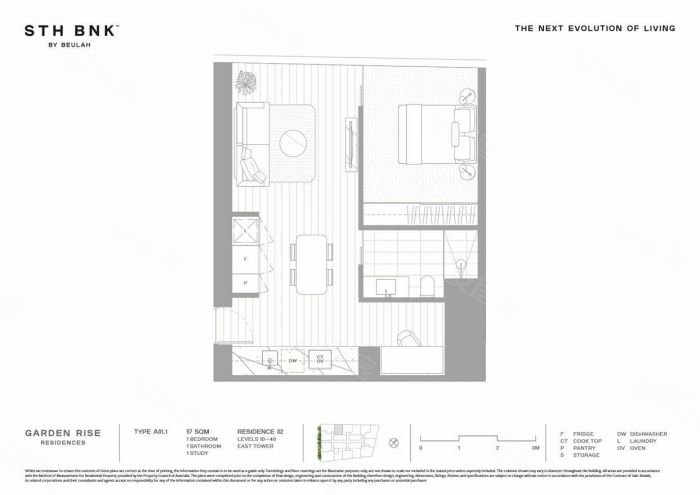 澳大利亚维多利亚州墨尔本约¥239万【墨尔本项目】 STH BNK By Beulah 公寓新房公寓图片